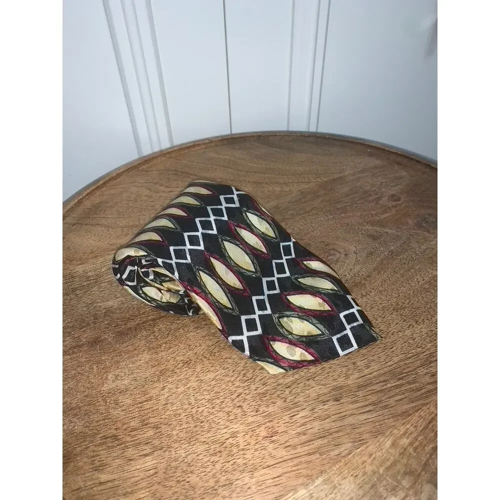 Polo Ralph Lauren Men's‎ Geometric Silk Tie Multicolor Classic Length